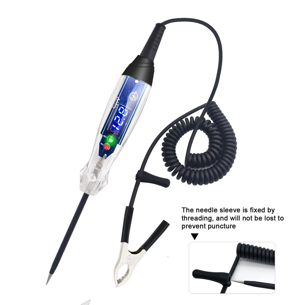 3-60V NS836 Handheld LED Digital Display Bidirectional Voltage Testing Car Circuit Tester Automotive Maintenance Testing Tool
3-60V NS836 Handheld LED Digital Display Bidirectional Voltage Testing Car Circuit Tester Automotive Maintenance Testing Tool