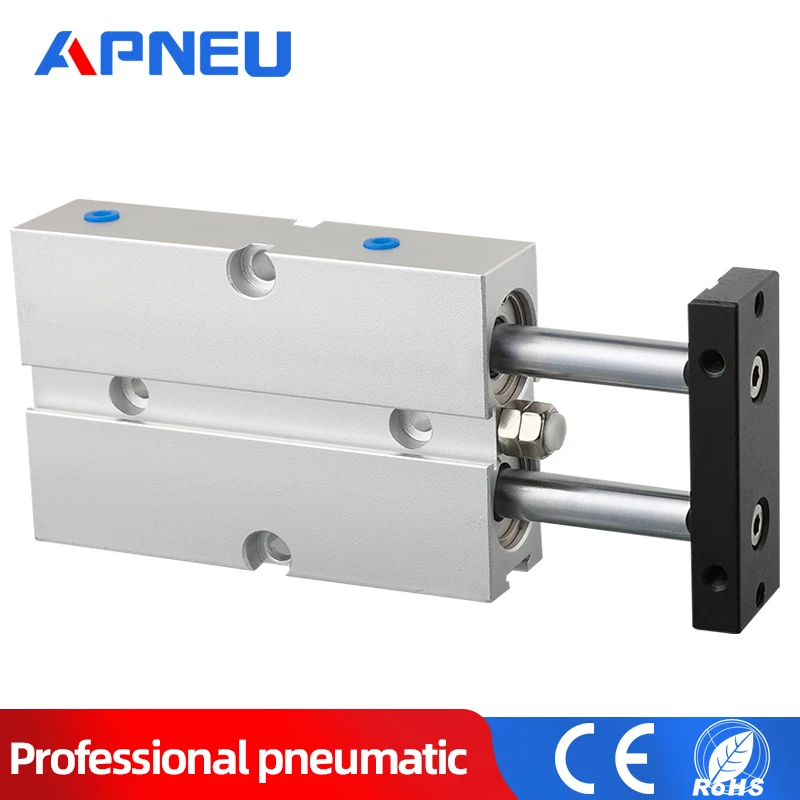 Aluminum Alloy TN Type Pneumatic Cylinder 10mm Bore 10/15/20/25/30/35/40/45/50/60/70/75/80/90/100/125/150mm Stroke Air Cylinder
Aluminum Alloy TN Type Pneumatic Cylinder 10mm Bore 10/15/20/25/30/35/40/45/50/60/70/75/80/90/100/125/150mm Stroke Air Cylinder