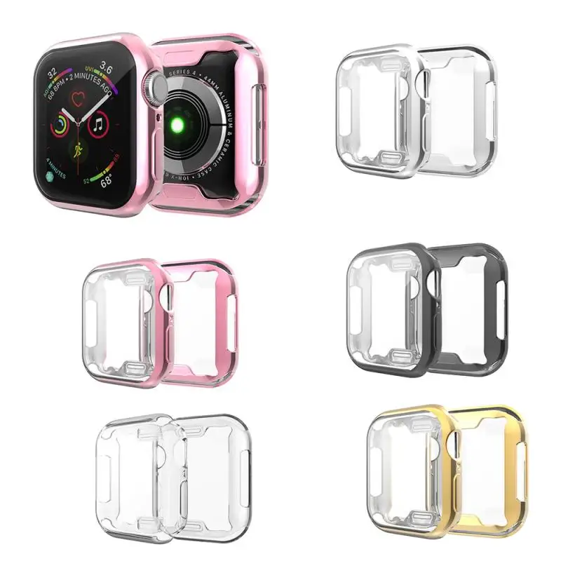 Protective Silicone Cover Case For iWatch Apple Watch Series 6 5 4 3 2 1 SE 38 40 42 44 mm 40mm 42mm 38mm 44MM Screen Protector
Protective Silicone Cover Case For iWatch Apple Watch Series 6 5 4 3 2 1 SE 38 40 42 44 mm 40mm 42mm 38mm 44MM Screen Protector