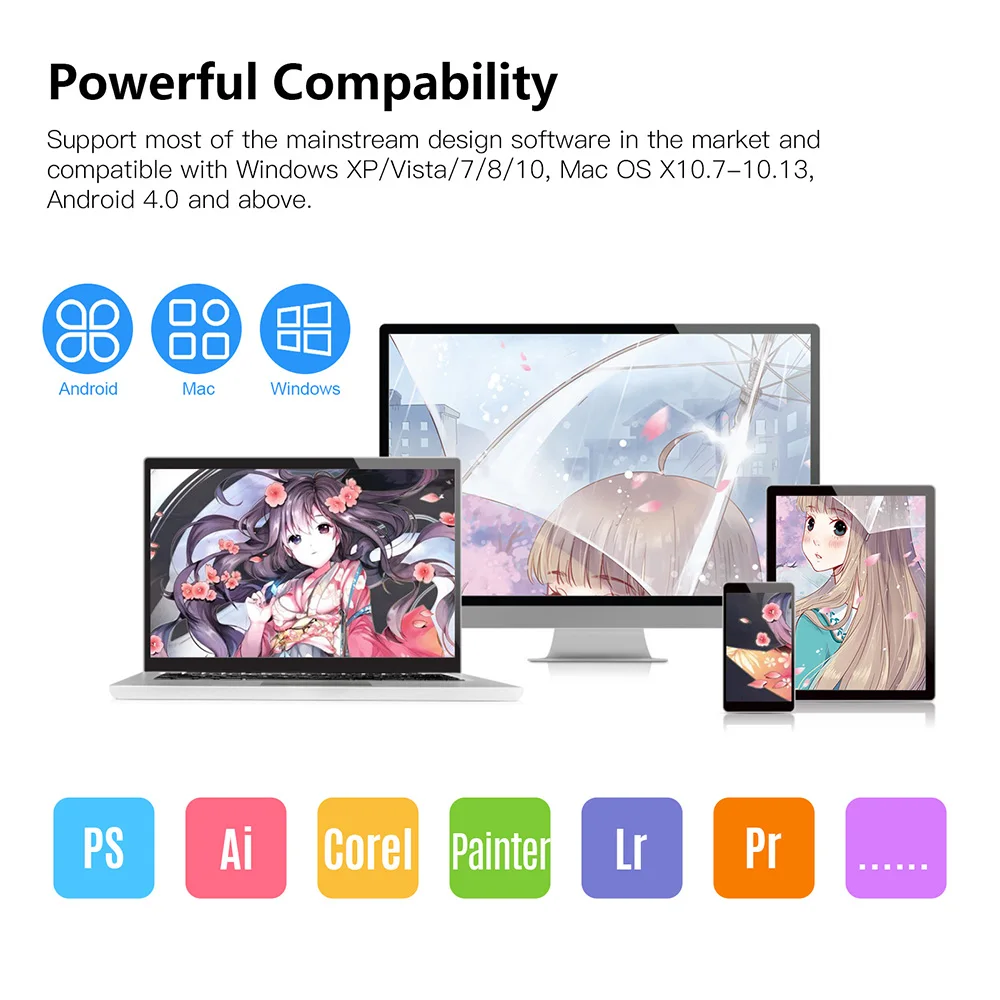 11.5 inch 5080LPI Graphics Drawing Tablet Writing Board Controller Knob 8192 Levels Painting Support For PS/AI/PR/PC/Smartphone
11.5 inch 5080LPI Graphics Drawing Tablet Writing Board Controller Knob 8192 Levels Painting Support For PS/AI/PR/PC/Smartphone