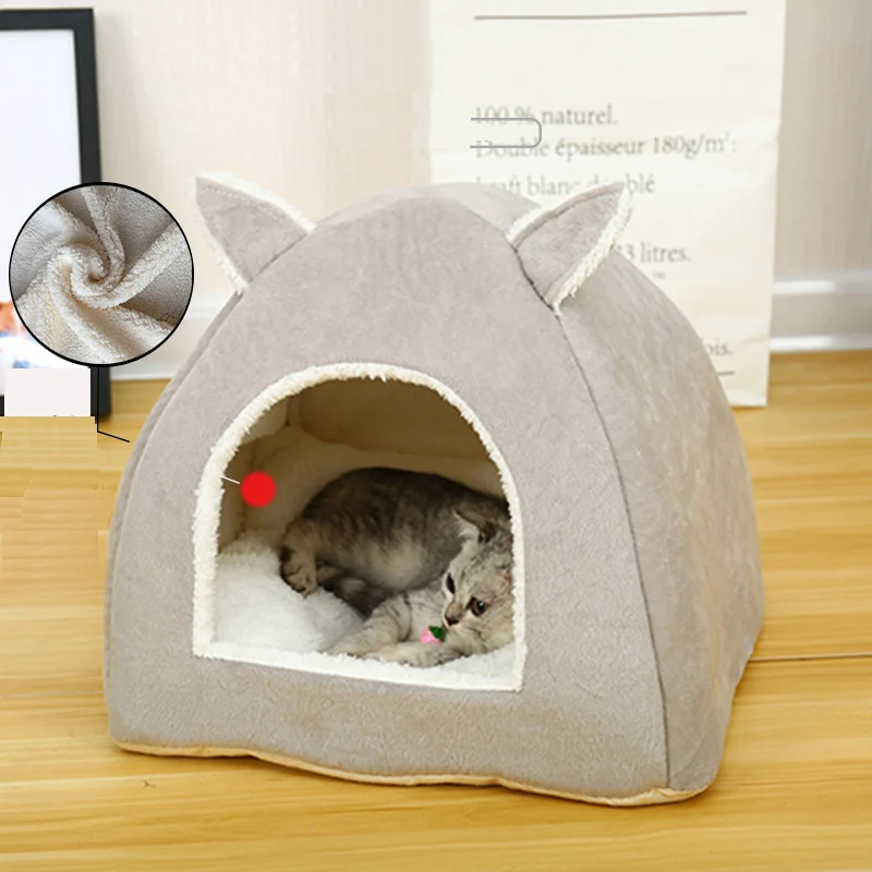 Pet Cat Bed Indoor Kitten House Warm Basket for Cats Cat Mat Dogs Nest Collapsible Cat Cave Sleeping Mats Winter Drop Shipping
Pet Cat Bed Indoor Kitten House Warm Basket for Cats Cat Mat Dogs Nest Collapsible Cat Cave Sleeping Mats Winter Drop Shipping
