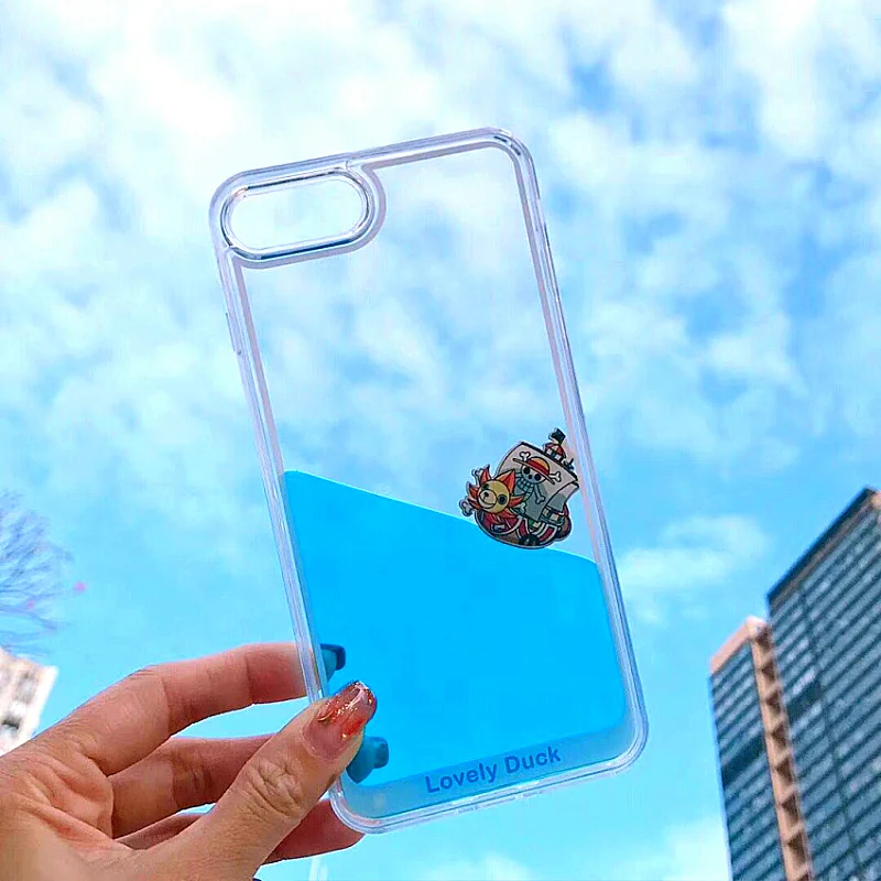 New 3D Clear Flowing Liquid Swimming pirates ship Back Cover For iPhone13 12 Pro Max X XR 8 7 Plus Cute Transparent 11 Case
New 3D Clear Flowing Liquid Swimming pirates ship Back Cover For iPhone13 12 Pro Max X XR 8 7 Plus Cute Transparent 11 Case