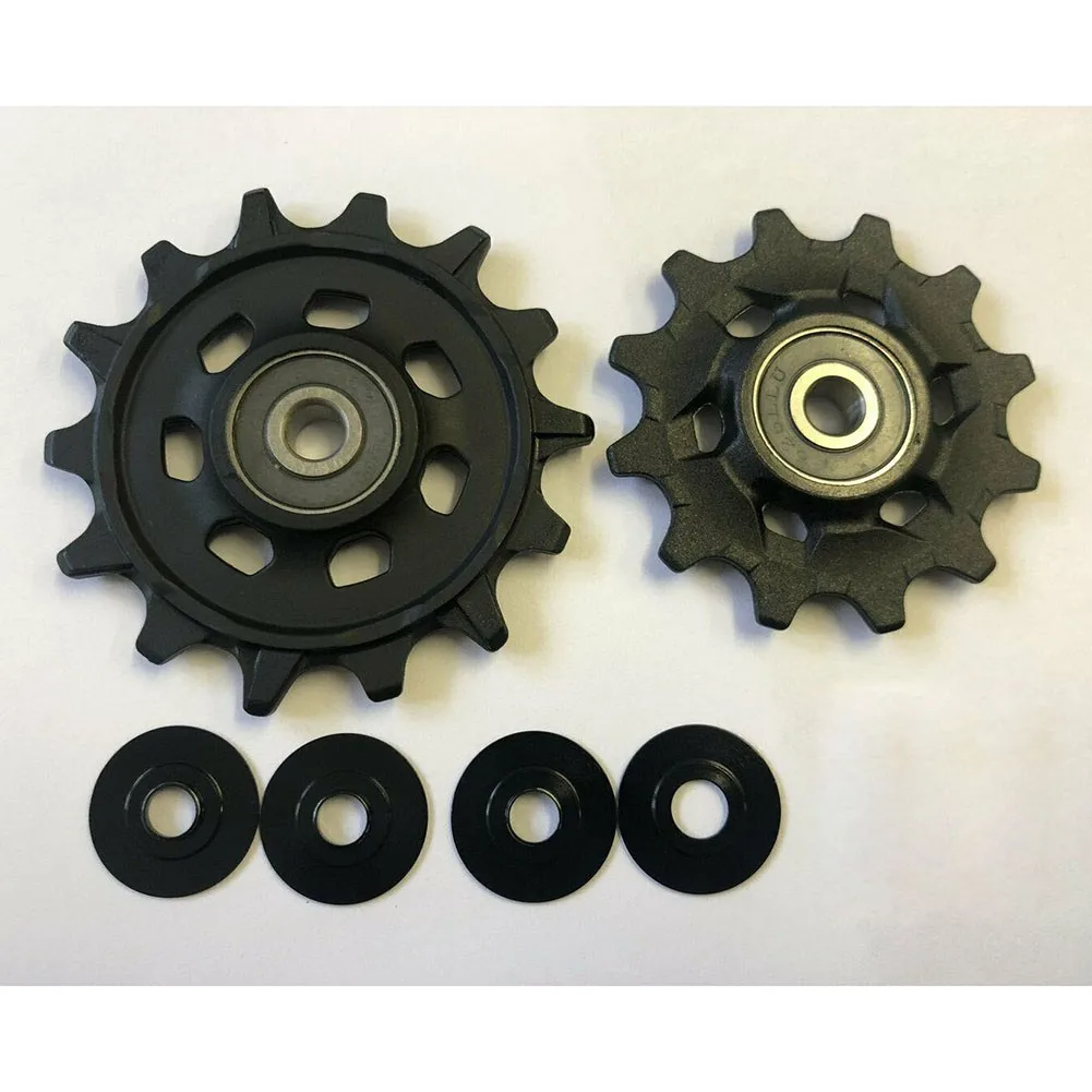2Pcs Bicycle Rear Derailleur Pulley Jockey Wheels 12T+14T For-Sram Spare GX Eagle High Quality Steel Bearing + Alloy Gasket
2Pcs Bicycle Rear Derailleur Pulley Jockey Wheels 12T+14T For-Sram Spare GX Eagle High Quality Steel Bearing + Alloy Gasket