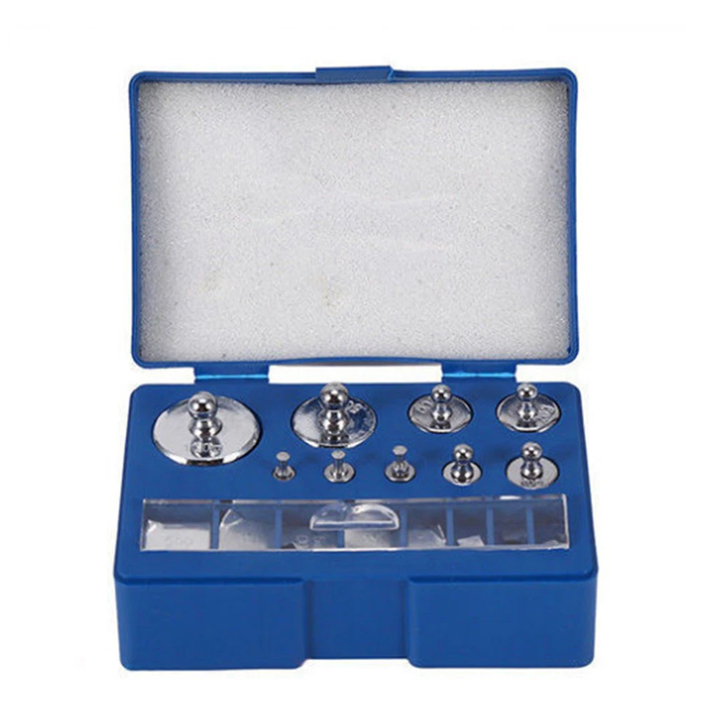 

17pcs Calibration Weights Set Balance Weighting Tools Laboratory Scale 10mg-100g for Quickly Measuring Accessories