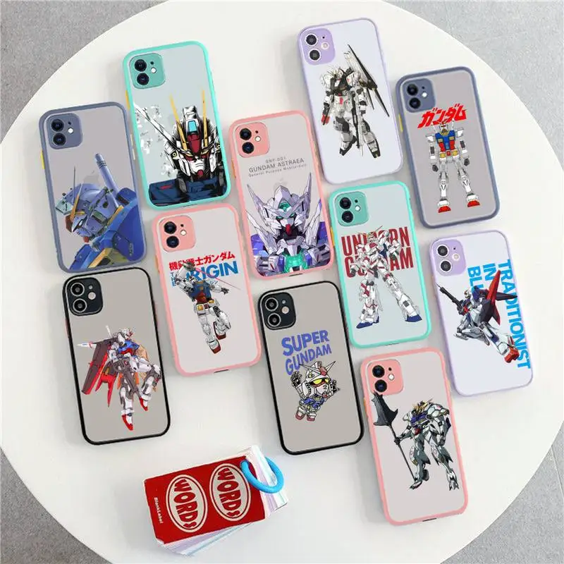 YNDFCNB GUNDAM Phone Case for iPhone X XR XS 7 8 Plus 11 12 13 pro MAX 13mini Translucent Matte Shockproof Case
YNDFCNB GUNDAM Phone Case for iPhone X XR XS 7 8 Plus 11 12 13 pro MAX 13mini Translucent Matte Shockproof Case
