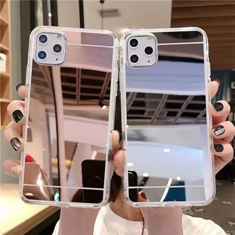 Luxury Mirror Phone Case For iphone XS MAX XR 13 12 11Pro MAX 8 7 6 6s Plus SE 2020 TPU Bumper Girls Protective Back Cover
Luxury Mirror Phone Case For iphone XS MAX XR 13 12 11Pro MAX 8 7 6 6s Plus SE 2020 TPU Bumper Girls Protective Back Cover