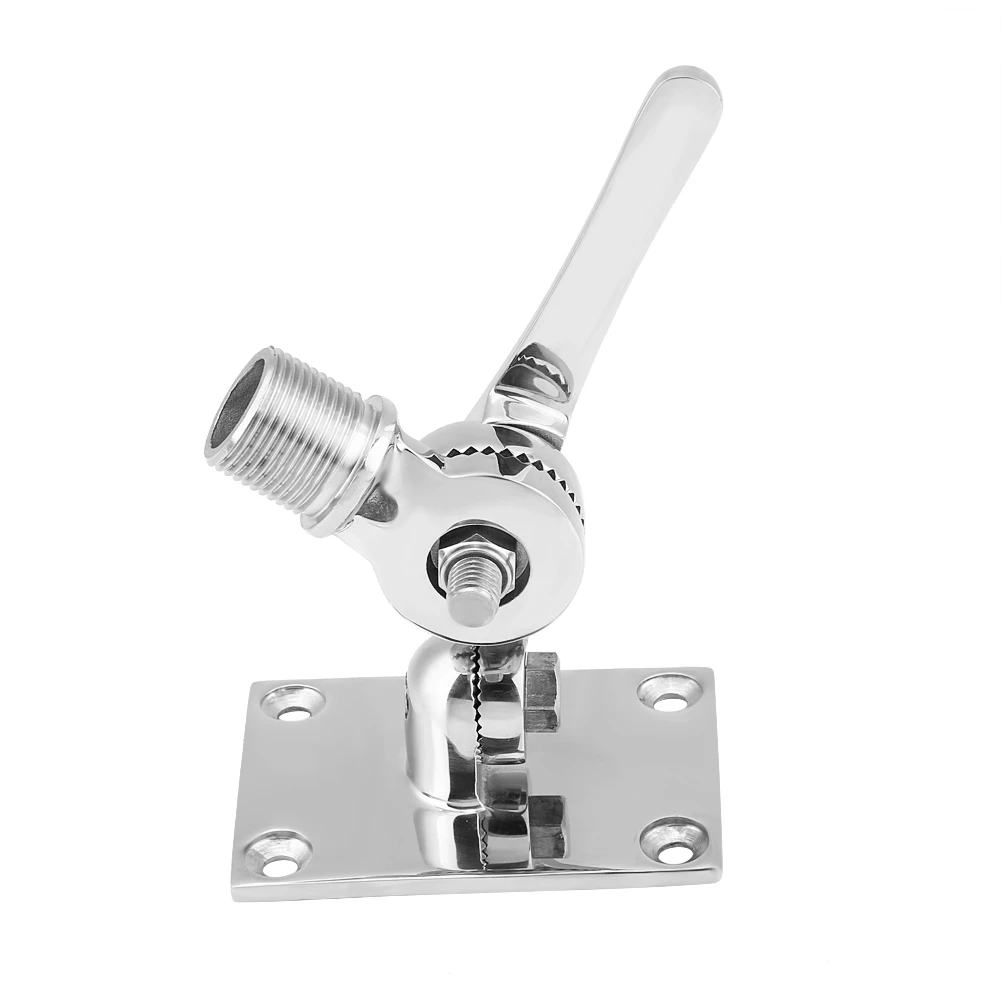 Marine Boat 316 Stainless Steel Dual Axis Adjustable Antenna Base MountAntenna Base Mount
Marine Boat 316 Stainless Steel Dual Axis Adjustable Antenna Base MountAntenna Base Mount