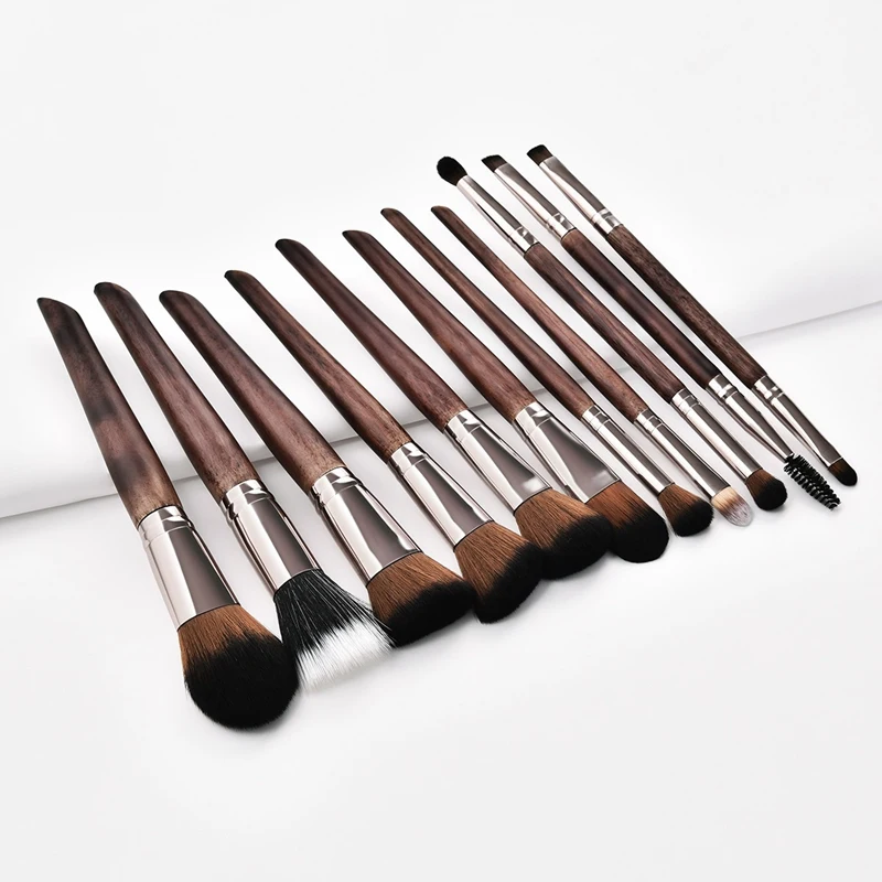 Makeup Brushes 11Pcs Makeup Brush Set Wooden Brush Powder Foundation Round Eyeshadow Brushes Kit
Makeup Brushes 11Pcs Makeup Brush Set Wooden Brush Powder Foundation Round Eyeshadow Brushes Kit
