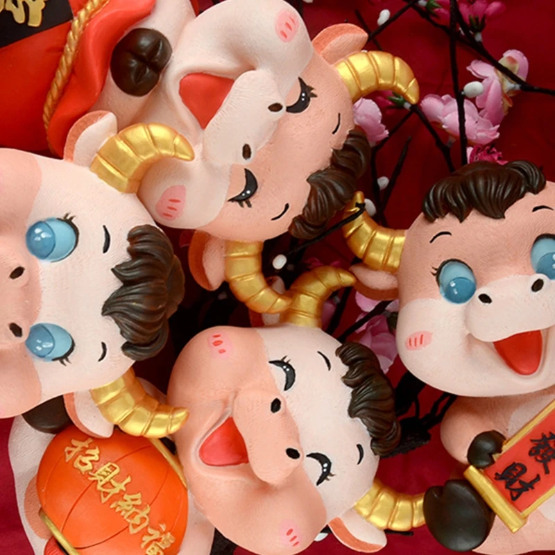 T5EC Cow Figurines Year Of Ox Statue DIY Coloring Piggy Bank Ornament Chinese New Year Fairy Garden Micro Dollhouse Landscape
T5EC Cow Figurines Year Of Ox Statue DIY Coloring Piggy Bank Ornament Chinese New Year Fairy Garden Micro Dollhouse Landscape