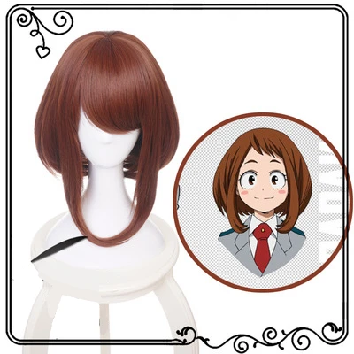 Anime My Hero Academia OCHACO URARAKA Cosplay Wig Shaggy Short Sorrel Lolita JK Wig
Anime My Hero Academia OCHACO URARAKA Cosplay Wig Shaggy Short Sorrel Lolita JK Wig