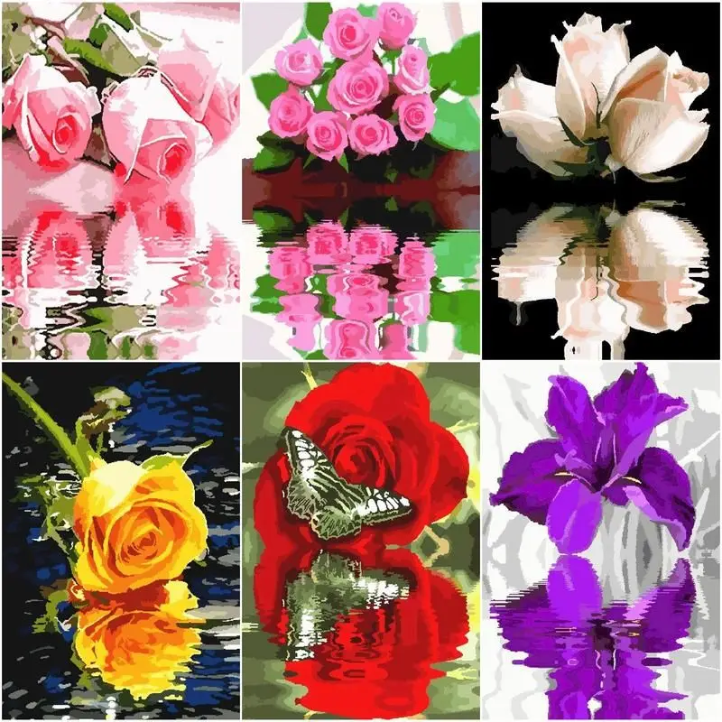 CHENISTORY DIY Painting By Numbers Water Inverted Image Flower Kits Drawing On Canvas Handpainted Paintings Art Gift Home Decor
CHENISTORY DIY Painting By Numbers Water Inverted Image Flower Kits Drawing On Canvas Handpainted Paintings Art Gift Home Decor