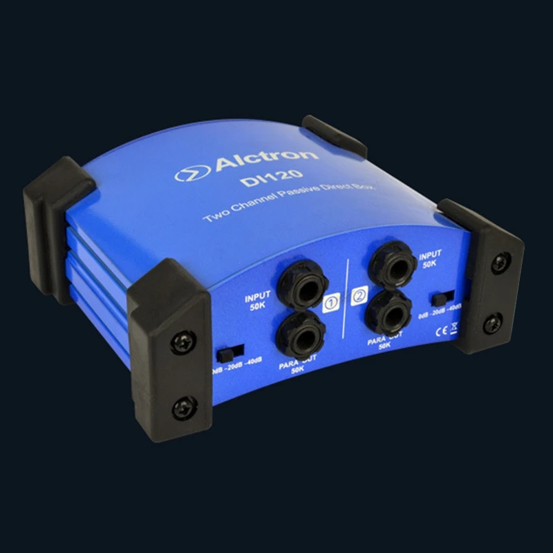 Alctron DI120 Two-Way Pive DI Box Impedance Converter DI BOX Stage Effect Device
Alctron DI120 Two-Way Pive DI Box Impedance Converter DI BOX Stage Effect Device
