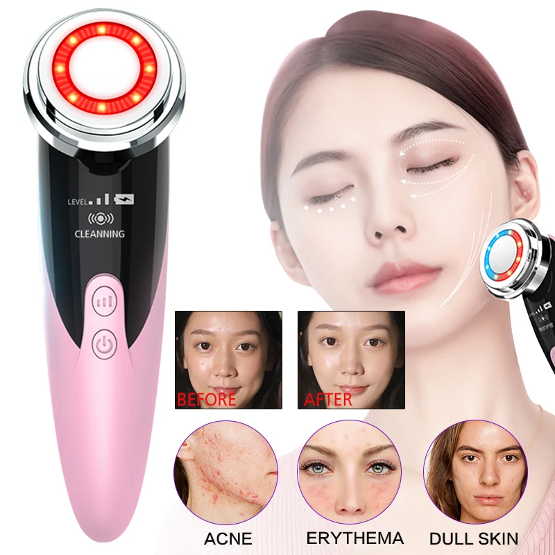 Facial Radio Frequency Mesotherapy Electroporation LED Photon Skin Rejuvenation Anti Wrinkle Face Massage Lifting Beauty
Facial Radio Frequency Mesotherapy Electroporation LED Photon Skin Rejuvenation Anti Wrinkle Face Massage Lifting Beauty