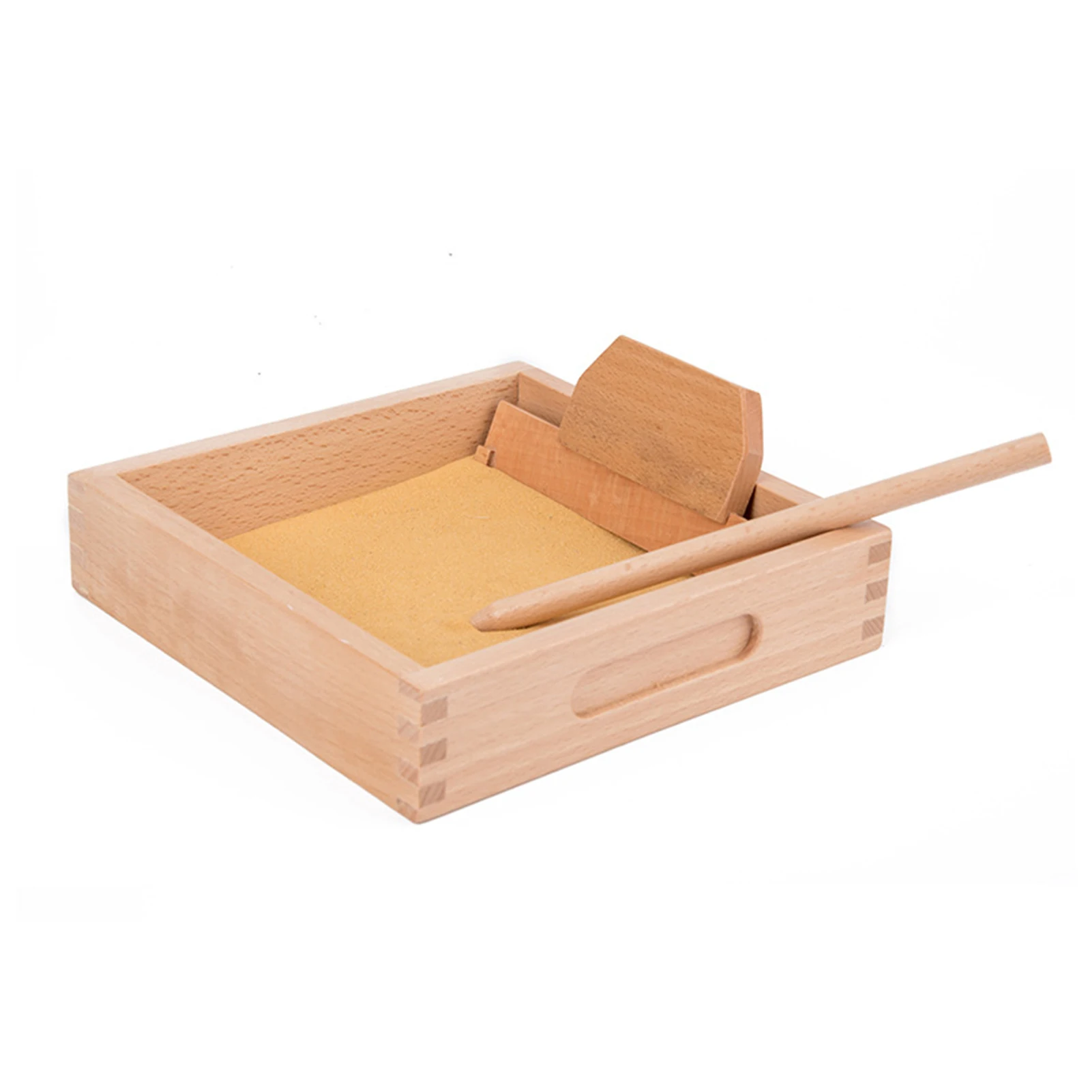DIY Wooden Scraping Sandbox Montessori Teaching Aids Educational Toys For Children Kids Sand Table Practice Writing Applied 
DIY Wooden Scraping Sandbox Montessori Teaching Aids Educational Toys For Children Kids Sand Table Practice Writing Applied