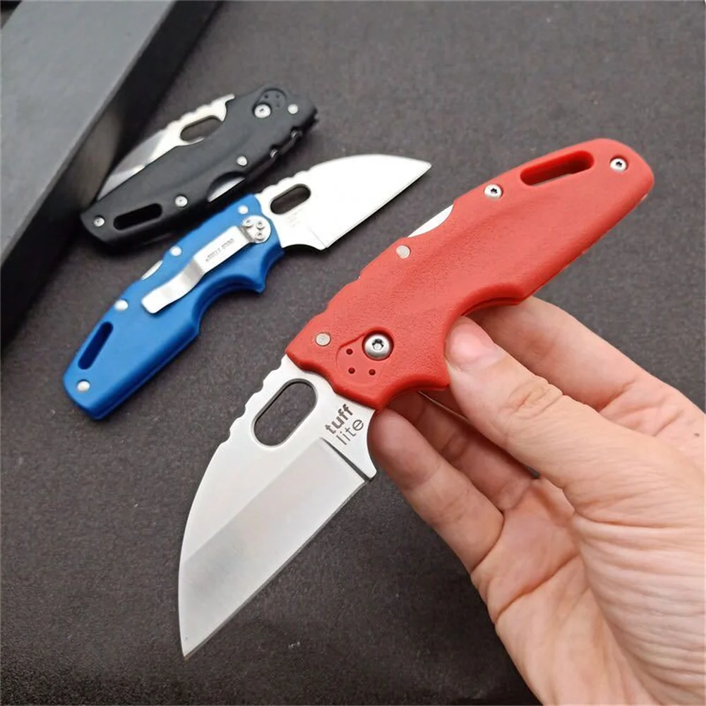 

Cold Steel 20LT Mini Pocket Folding Knife AUS-8A Blade Nylon Glass Firber Handle Edc Outdoor Hunting Rescue Multi-tool Knives