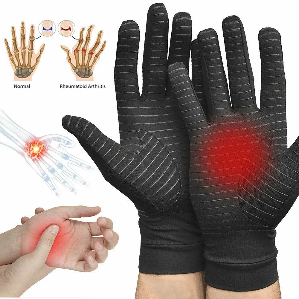 The new listing Arthritis Compression Full Finger Black Mittens Relieve Rheumatoid Carpal Tunnel tendonitis Pain Copper Gloves
The new listing Arthritis Compression Full Finger Black Mittens Relieve Rheumatoid Carpal Tunnel tendonitis Pain Copper Gloves