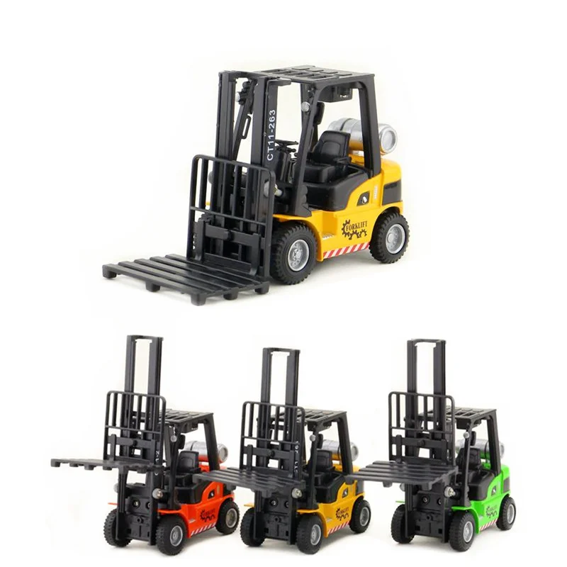 Diecast Toy Model Engineering Vehicle Forklift Truck Pull Back Sound & Light Car Educational Collection Gift For Children
Diecast Toy Model Engineering Vehicle Forklift Truck Pull Back Sound & Light Car Educational Collection Gift For Children