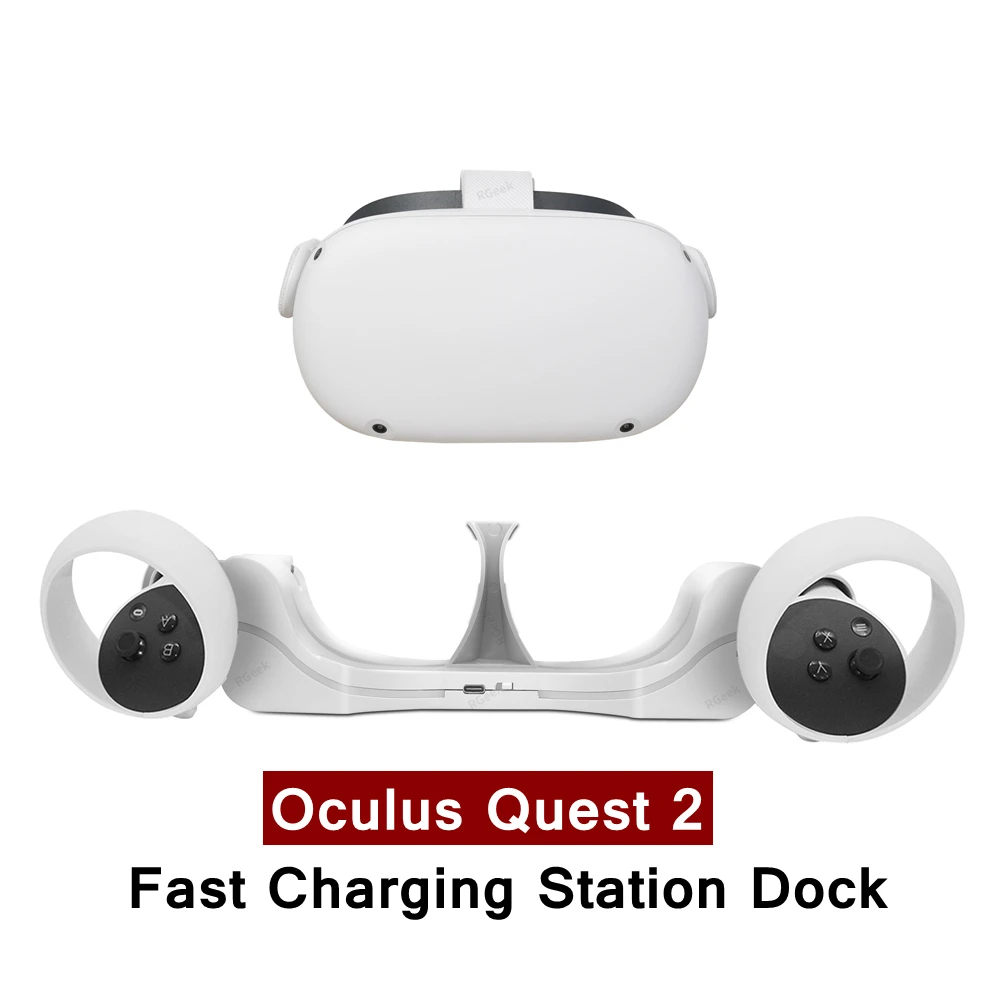 For Oculus Quest 2 Fast Charging Station Dock Holder USB Type-c Magnetic Charger Stand for Oculus Quest 2 VR Headset Controller 
For Oculus Quest 2 Fast Charging Station Dock Holder USB Type-c Magnetic Charger Stand for Oculus Quest 2 VR Headset Controller