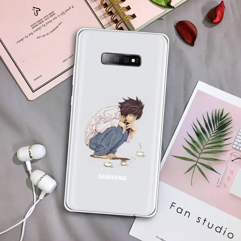 Death Note Ryuk kiramanga anime Phone Case Transparent For Samsung Galaxy S A 5 7 8 9 2015 20 edge plus 10 e lite 2019
Death Note Ryuk kiramanga anime Phone Case Transparent For Samsung Galaxy S A 5 7 8 9 2015 20 edge plus 10 e lite 2019