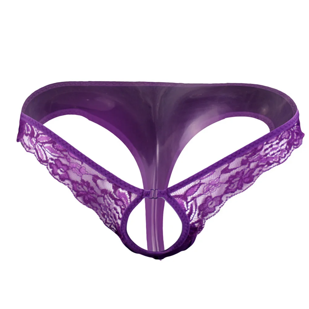 Men's Sexy Lace Ultra Thin Breathable Thong T Pants Erotic Cock Opening Briefs Panties Low Waisted Underpants Underwear
Men's Sexy Lace Ultra Thin Breathable Thong T Pants Erotic Cock Opening Briefs Panties Low Waisted Underpants Underwear