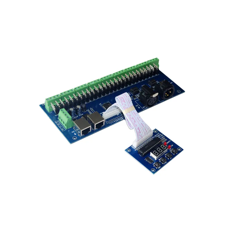 DMX512 Decoder Controller Magic Light DC12V-24V 27A WS-DMX-27CH-RJ45-LED 
DMX512 Decoder Controller Magic Light DC12V-24V 27A WS-DMX-27CH-RJ45-LED