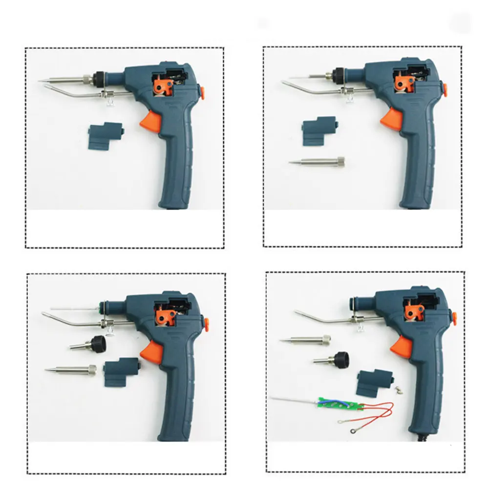60W Handheld Internal Heating Soldering Iron Electric Temperature Auto Welding Adjustable Automatic Feed Heated Solder Tool Kit
60W Handheld Internal Heating Soldering Iron Electric Temperature Auto Welding Adjustable Automatic Feed Heated Solder Tool Kit