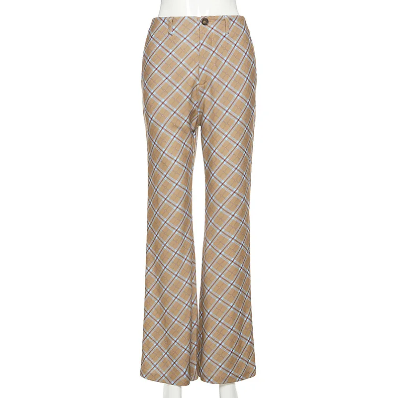 Fashion Elegant Seamless Loose Was Thin High Waist Wide Leg Pants Casual Womens Stripe Plaid Office Lady Slim Trousers
Fashion Elegant Seamless Loose Was Thin High Waist Wide Leg Pants Casual Womens Stripe Plaid Office Lady Slim Trousers