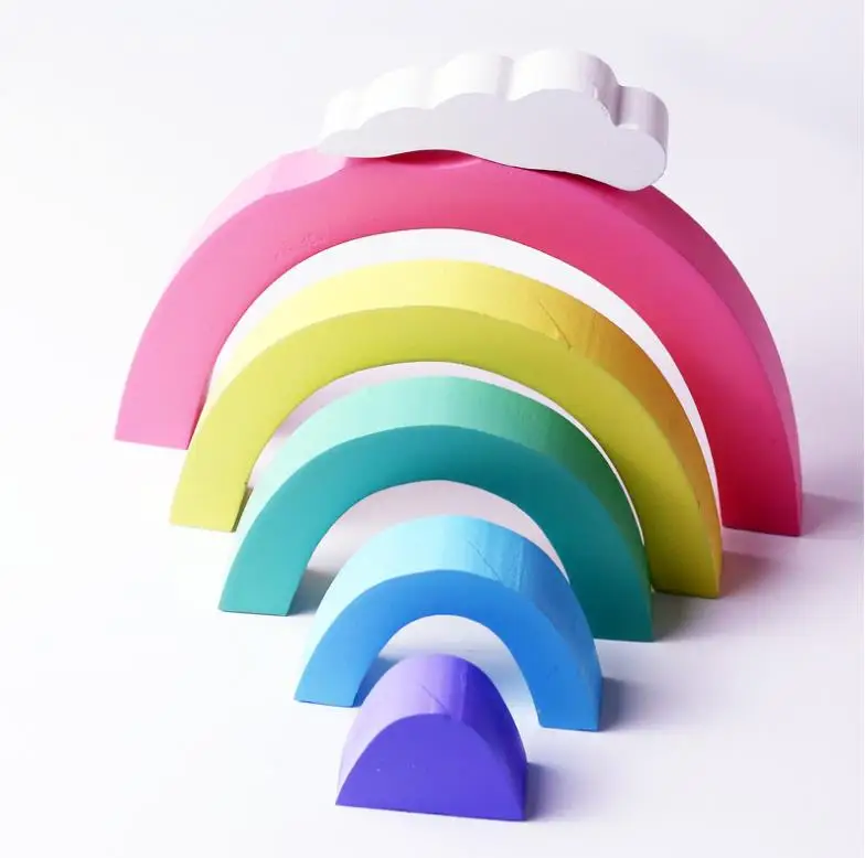 1 Set Wooden Rainbow Blocks Early Learning Educational Toy Building Blocks Set Wood Ornaments Kids Safe Natural Toys Room Decor
1 Set Wooden Rainbow Blocks Early Learning Educational Toy Building Blocks Set Wood Ornaments Kids Safe Natural Toys Room Decor