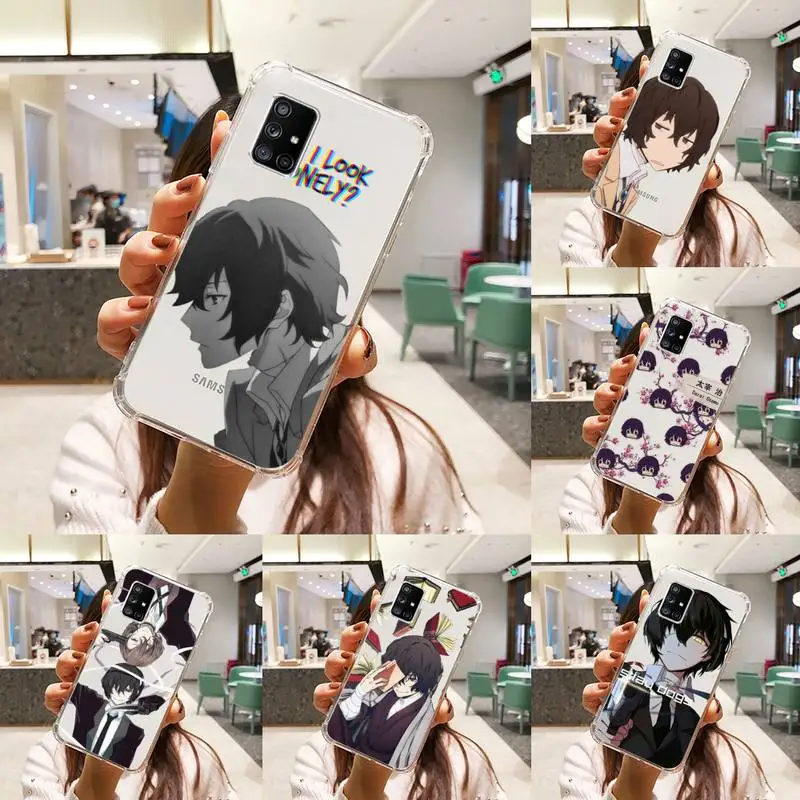 Anime Bungou Stray Dogs Phone Case Transparent For Samsung S A M J 21 20 50 30 60 5 7 51 71 90 11 10 J710 e p PLUS Prime 5G
Anime Bungou Stray Dogs Phone Case Transparent For Samsung S A M J 21 20 50 30 60 5 7 51 71 90 11 10 J710 e p PLUS Prime 5G