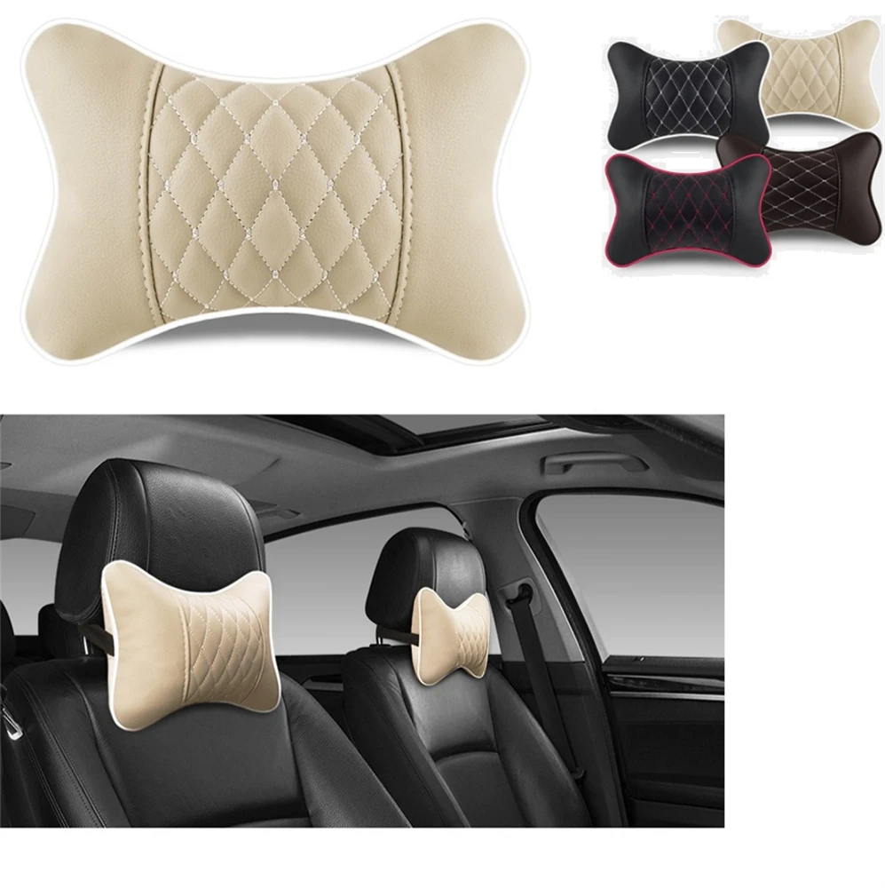 2 шт., автомобильные подушки из искусственной кожи, 4 цвета 
2 шт., автомобильные подушки из искусственной кожи, 4 цвета
