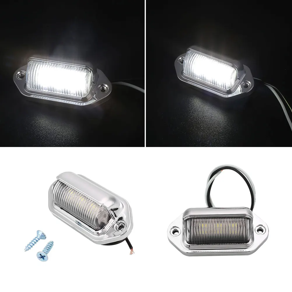 License Plate Light Side Light Automotive Taillight Truck Trucks 6LED Silver Universal
License Plate Light Side Light Automotive Taillight Truck Trucks 6LED Silver Universal