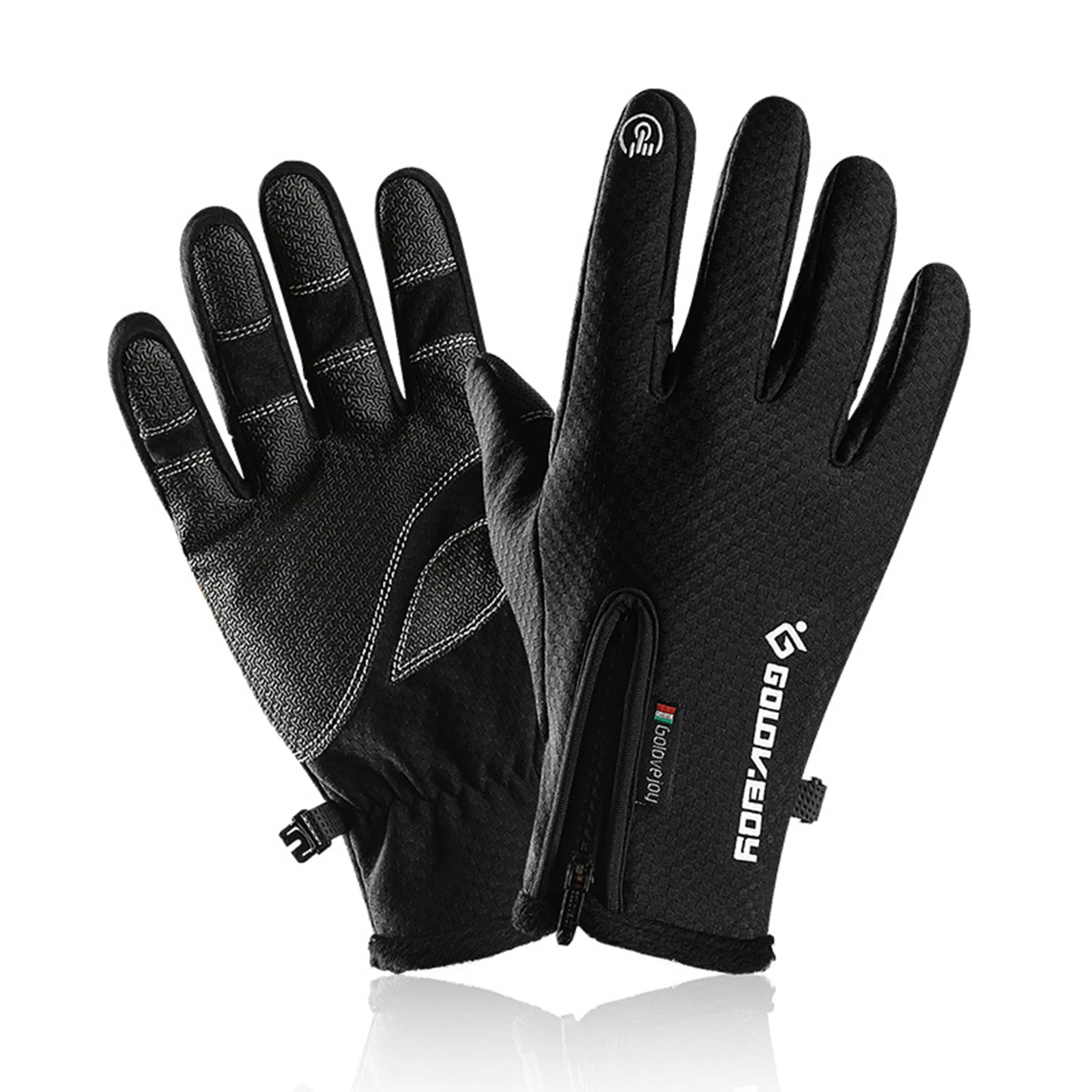 1Pair Winter Warm Windproof Waterproof Fleece Lined Gloves Anti-slip Thermal Touch Screen Gloves for Cycling Skiing - MWinter Gl
1Pair Winter Warm Windproof Waterproof Fleece Lined Gloves Anti-slip Thermal Touch Screen Gloves for Cycling Skiing - MWinter Gl