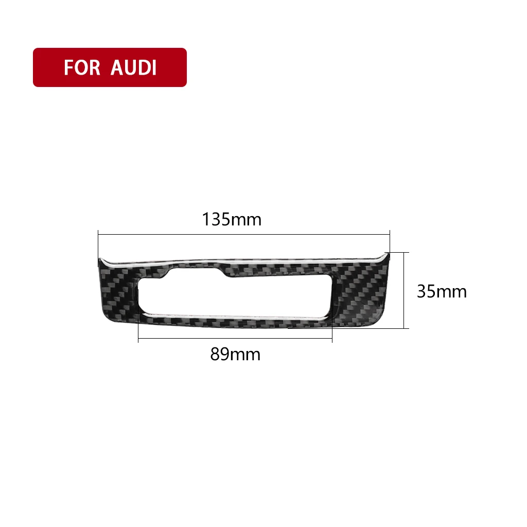 Car Interior Carbon Fiber Gear Shift Panel Button Frame Car Stcikers and Decals For Audi A3 S3 2014- Car Styling Accessories
Car Interior Carbon Fiber Gear Shift Panel Button Frame Car Stcikers and Decals For Audi A3 S3 2014- Car Styling Accessories