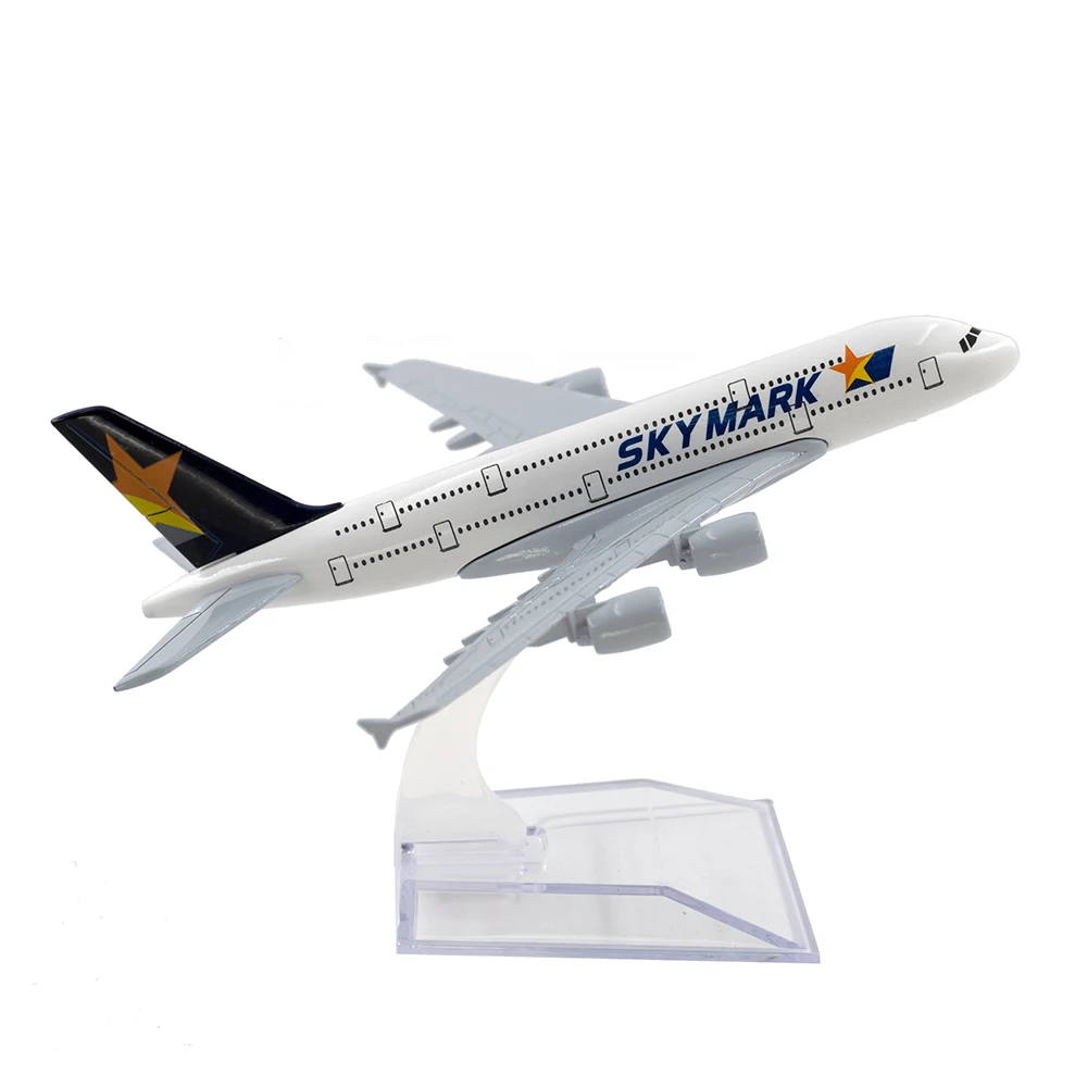 Самолет Skymark Airlines A380 из японского сплава, модель самолета 16 см, игрушки для детей, подарок для коллекционирования, украшение стола, 1/400
Самолет Skymark Airlines A380 из японского сплава, модель самолета 16 см, игрушки для детей, подарок для коллекционирования, украшение стола, 1/400