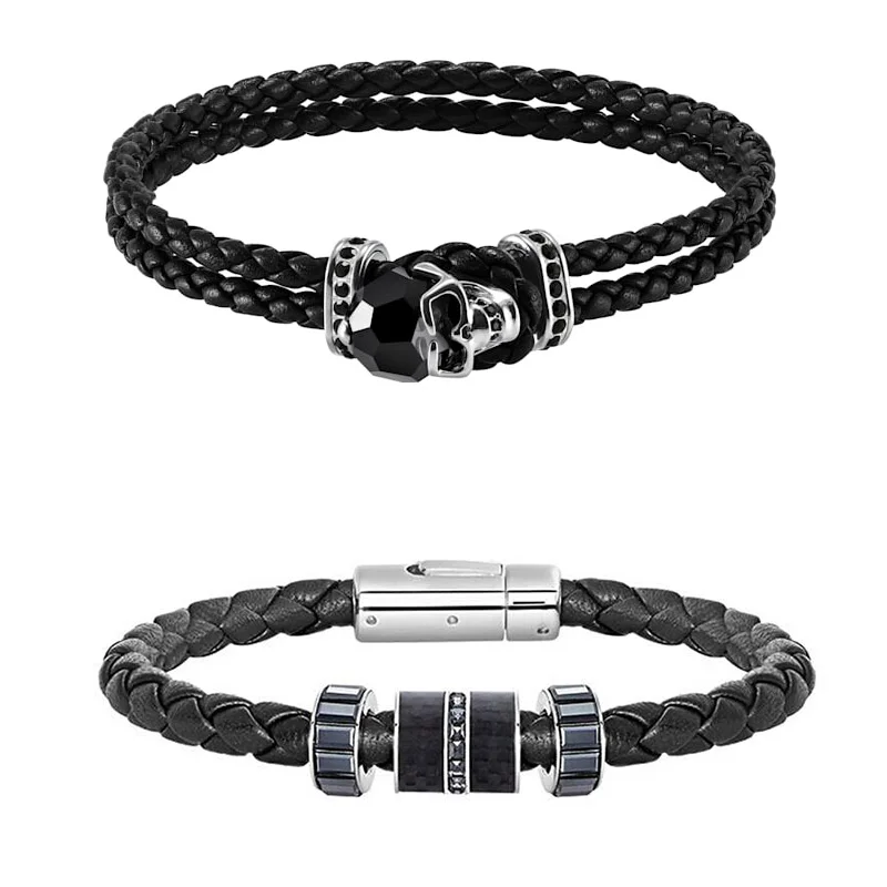 APM SWA High Quality Elegant Boys Leather Rope Bracelet Temperament Versatile Gifts To Friends Manufacturers Wholesale
APM SWA High Quality Elegant Boys Leather Rope Bracelet Temperament Versatile Gifts To Friends Manufacturers Wholesale