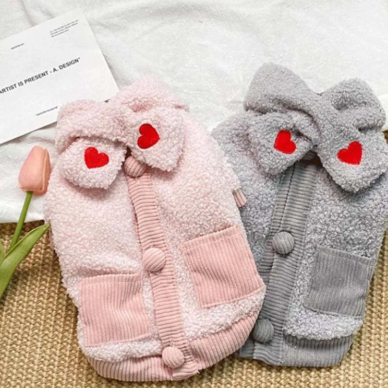 Korean style lamb cashmere detachable small scarf suit Teddy clothes plus velvet autumn and winter pet warm small dog coat
Korean style lamb cashmere detachable small scarf suit Teddy clothes plus velvet autumn and winter pet warm small dog coat