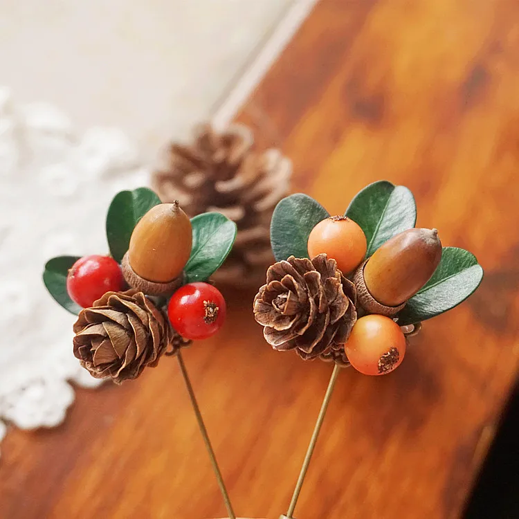 Dear-you Forest element art retro original handmade DIY berry pine cone simulation brooch clothing bag accessories
Dear-you Forest element art retro original handmade DIY berry pine cone simulation brooch clothing bag accessories