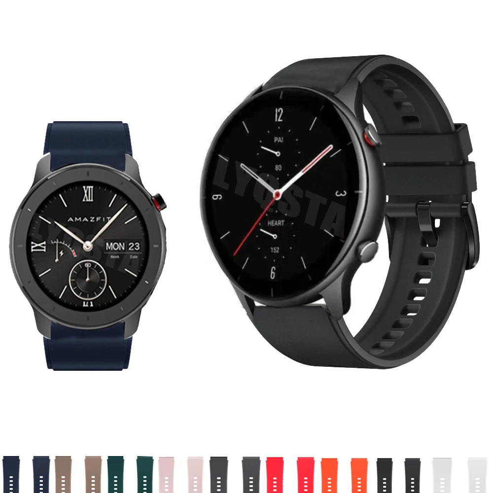 Силиконовый ремешок для часов Amazfit GTR, браслет для Xiaomi Amazfit Pace/stratos 1 2 3 / GTR 2e/GT 2e gt2pro/Gear S3, 47 мм
Силиконовый ремешок для часов Amazfit GTR, браслет для Xiaomi Amazfit Pace/stratos 1 2 3 / GTR 2e/GT 2e gt2pro/Gear S3, 47 мм
