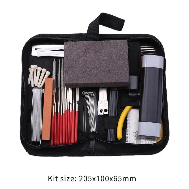 Professional Guitar Repair Tool Set Repair Maintenance Tech Kit Set Guitars Repair Tool Set Guitar Toolkit with Grinding Bag
Professional Guitar Repair Tool Set Repair Maintenance Tech Kit Set Guitars Repair Tool Set Guitar Toolkit with Grinding Bag