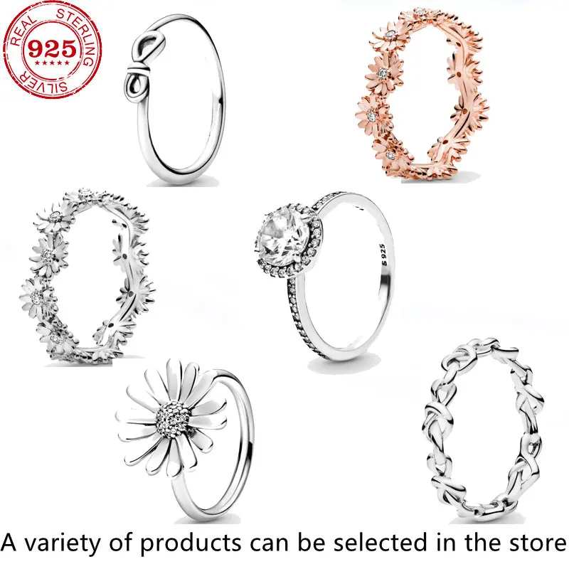 NEW Fit Original luxury Real 925 Sterling Silver pan ring For Women Rose gold crystal couple rings DIY fashion wedding Jewelry
NEW Fit Original luxury Real 925 Sterling Silver pan ring For Women Rose gold crystal couple rings DIY fashion wedding Jewelry