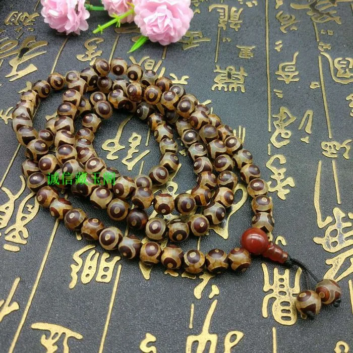 NEW ARRIVAL NATURAL TIBETAN 108 BEADS NECKLACE BRACELET HIGH QUALITY THREE EYES BRING GOOD LUCK FREE SHIPPING
NEW ARRIVAL NATURAL TIBETAN 108 BEADS NECKLACE BRACELET HIGH QUALITY THREE EYES BRING GOOD LUCK FREE SHIPPING
