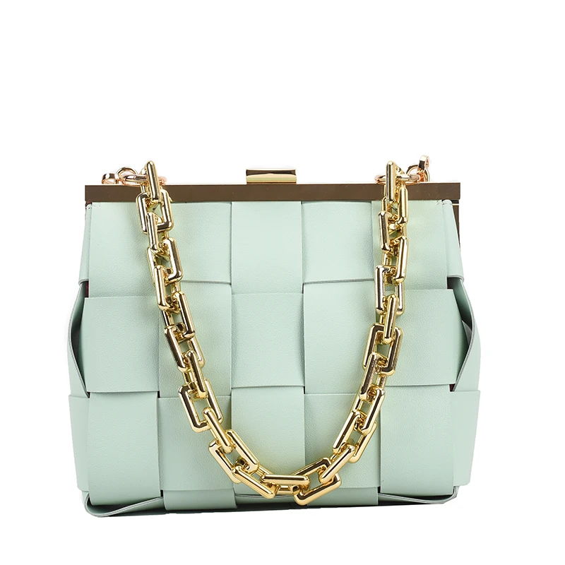 Chain Vintage Crossbody Weave Tote Bags Bag 2021 Fashion New High Quality PU Leather Women Designer Handbag Travel Shoulder Bag
Chain Vintage Crossbody Weave Tote Bags Bag 2021 Fashion New High Quality PU Leather Women Designer Handbag Travel Shoulder Bag