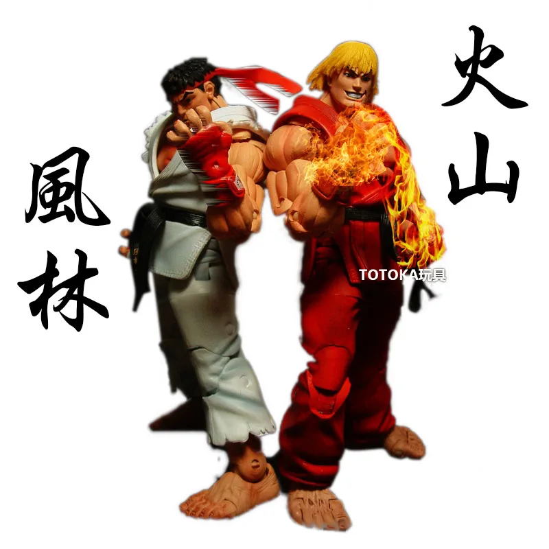 Bandai Streetighter 4 Ryu Guile Ken Chunli Akuma Joints Movable Action Figure Model Toys
Bandai Streetighter 4 Ryu Guile Ken Chunli Akuma Joints Movable Action Figure Model Toys