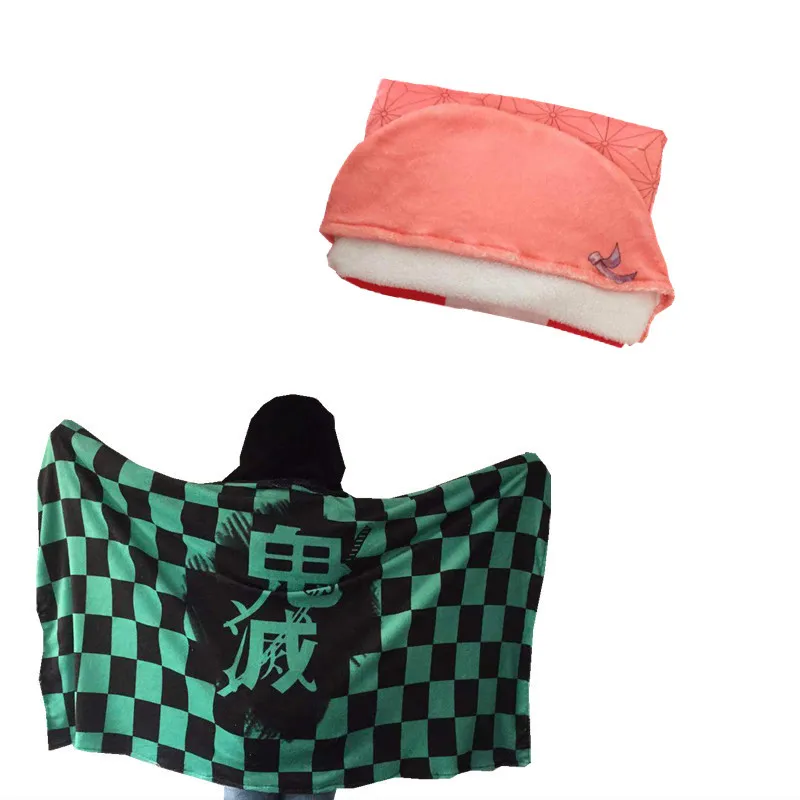 Anime Demon Slayer Kimetsu no Yaiba Kamado Tanjirou Nezuko Cosplay Kimono Uniform Cloak Hoodies Flannel Warm Easy Wear Coat Cape
Anime Demon Slayer Kimetsu no Yaiba Kamado Tanjirou Nezuko Cosplay Kimono Uniform Cloak Hoodies Flannel Warm Easy Wear Coat Cape