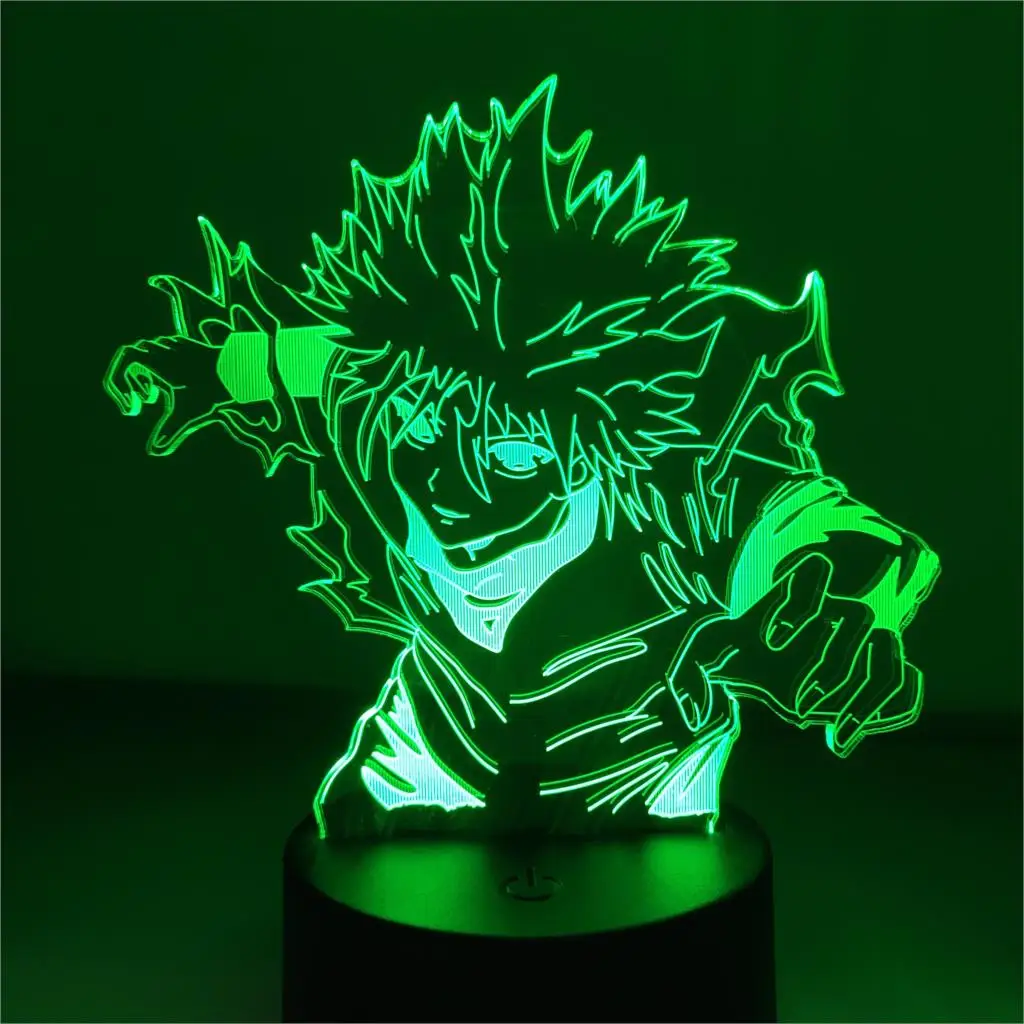 Anime Hunter X Hunter 3D Night Light Killua Figure LED Nightlight for Children Kids Bedroom Bedside Lamp 3d Table Light Toys
Anime Hunter X Hunter 3D Night Light Killua Figure LED Nightlight for Children Kids Bedroom Bedside Lamp 3d Table Light Toys