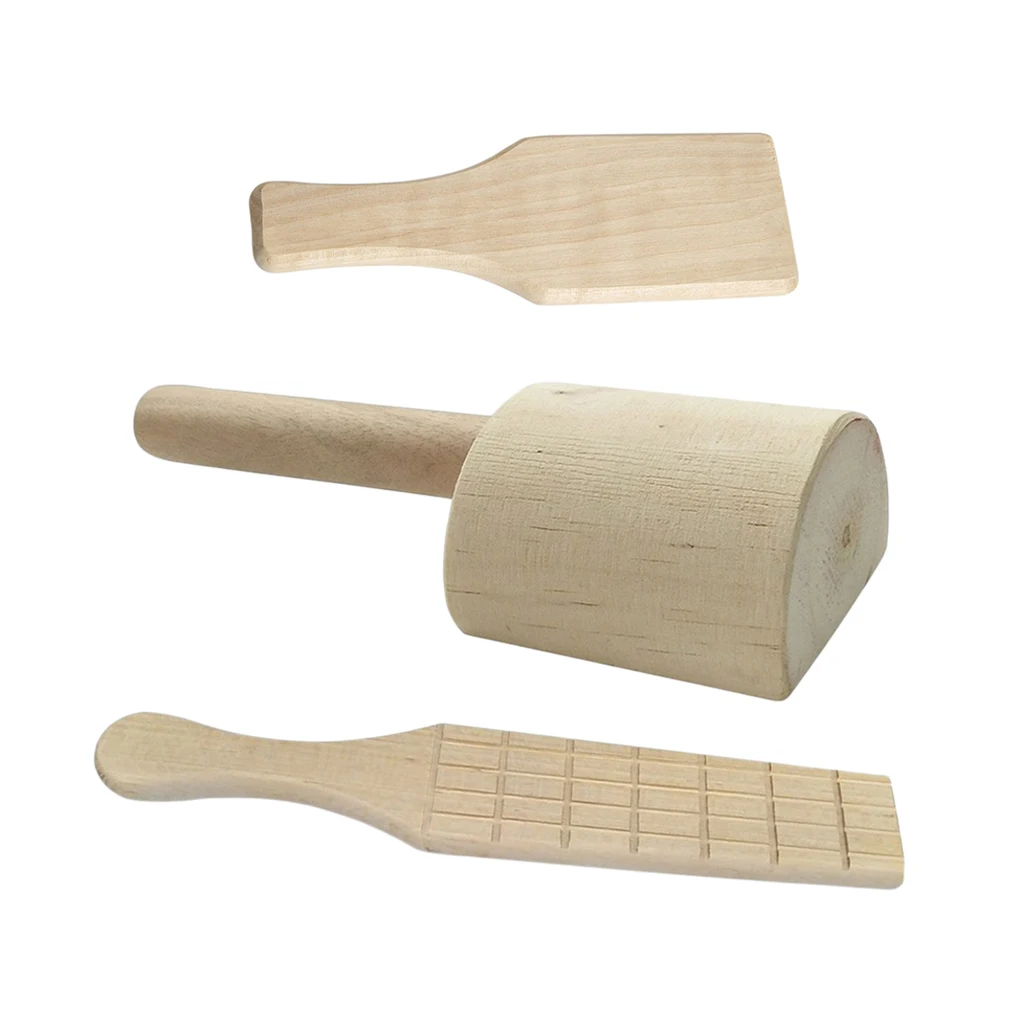 Wooden Clay Paddles Pottery Tool for Handmade Kitchen Clay Pottery Compressing, Texturing And Shaping Coil
Wooden Clay Paddles Pottery Tool for Handmade Kitchen Clay Pottery Compressing, Texturing And Shaping Coil
