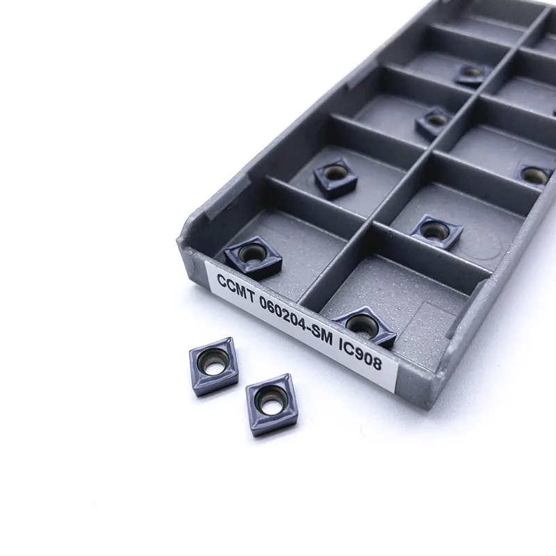 10Pcs CCMT060204 SM CCMT060208 SM IC907 IC908 CNC Lathe Cutting Tool Carbide Insert Turning Blade,For Processing Stainless Steel
10Pcs CCMT060204 SM CCMT060208 SM IC907 IC908 CNC Lathe Cutting Tool Carbide Insert Turning Blade,For Processing Stainless Steel