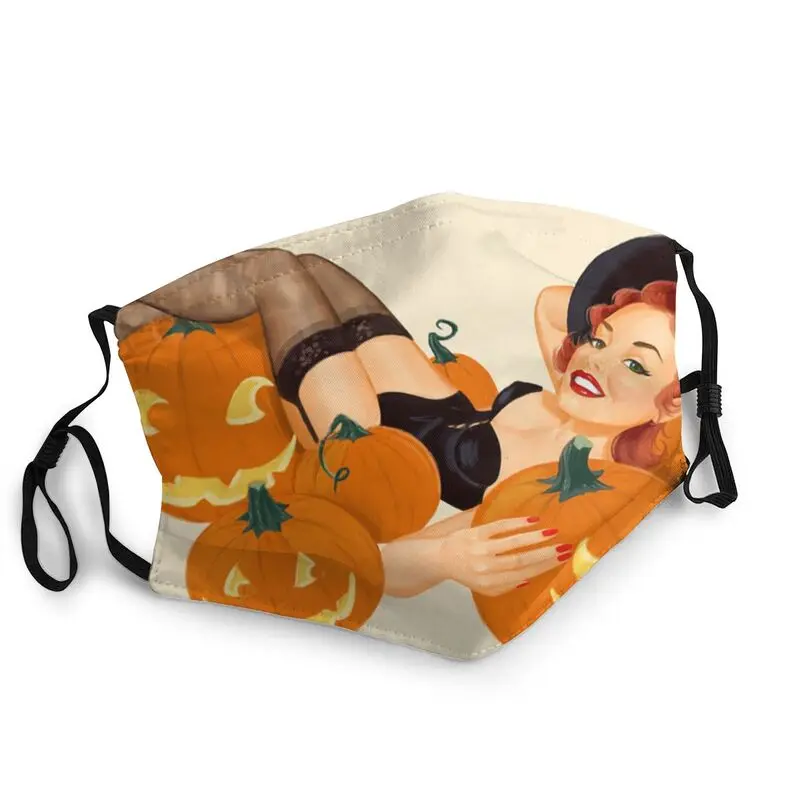 Vintage Witch Pumpkin Pin Up Mouth Face Mask Halloween Illustration Autumn Decoration Protection Respirator Mouth-Muffle
Vintage Witch Pumpkin Pin Up Mouth Face Mask Halloween Illustration Autumn Decoration Protection Respirator Mouth-Muffle