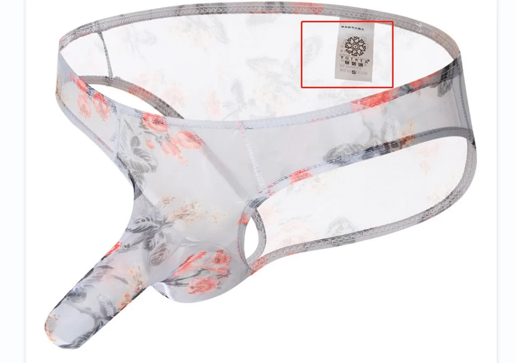 Men Elephant Nose Underwear Printed Brief Male G-Stirng Thongs Male Pocket Panties Sexy Transparent Underpant Men Breathable
Men Elephant Nose Underwear Printed Brief Male G-Stirng Thongs Male Pocket Panties Sexy Transparent Underpant Men Breathable
