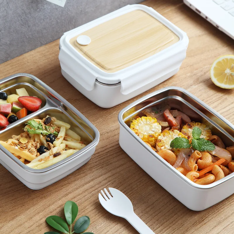 304 Stainless Steel Lunch Box Portable Partition Bento Box Food Storage Containers for Kids Student Sushi Box Food Warmer
304 Stainless Steel Lunch Box Portable Partition Bento Box Food Storage Containers for Kids Student Sushi Box Food Warmer